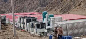 川藏铁路线-中铁8局-空气能热水加供暖项目